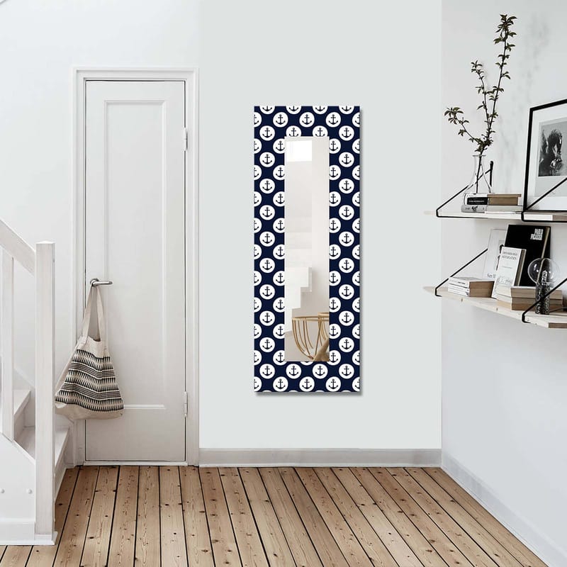 Dekorspegel 40x120 cm - Flerfärgad - Inredning - Spegel - Väggspegel