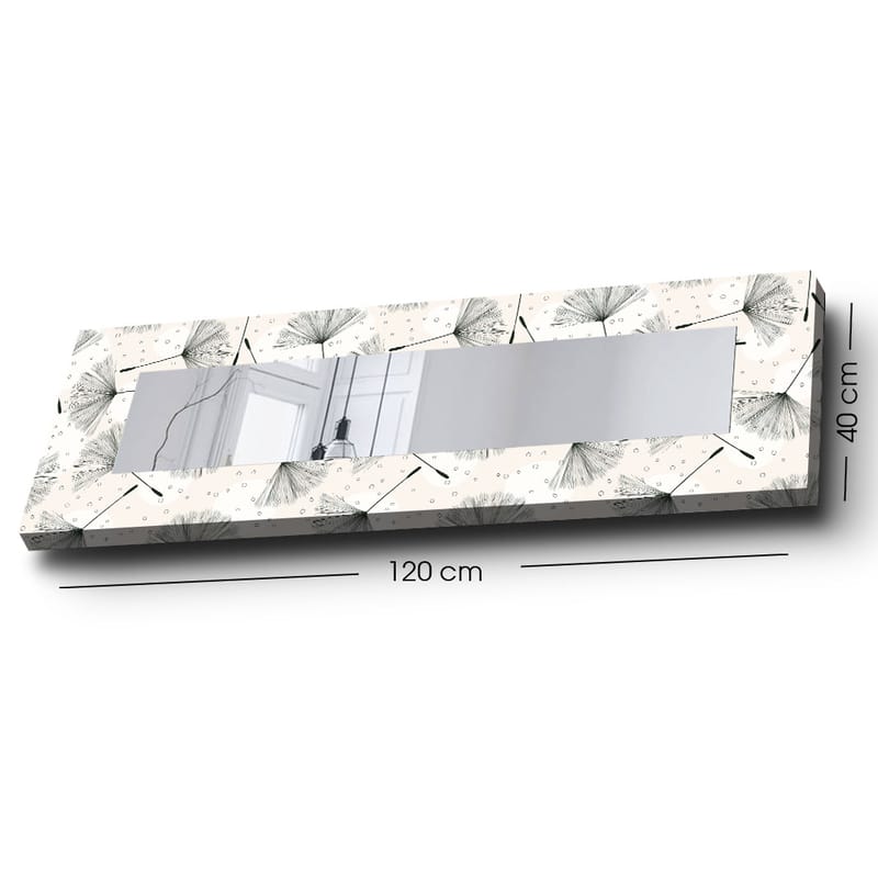 Dekorspegel 40x120 cm - Flerfärgad - Inredning - Spegel - Väggspegel