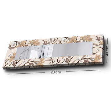 Dekorspegel 40x120 cm - Flerfärgad - Inredning - Spegel - Väggspegel