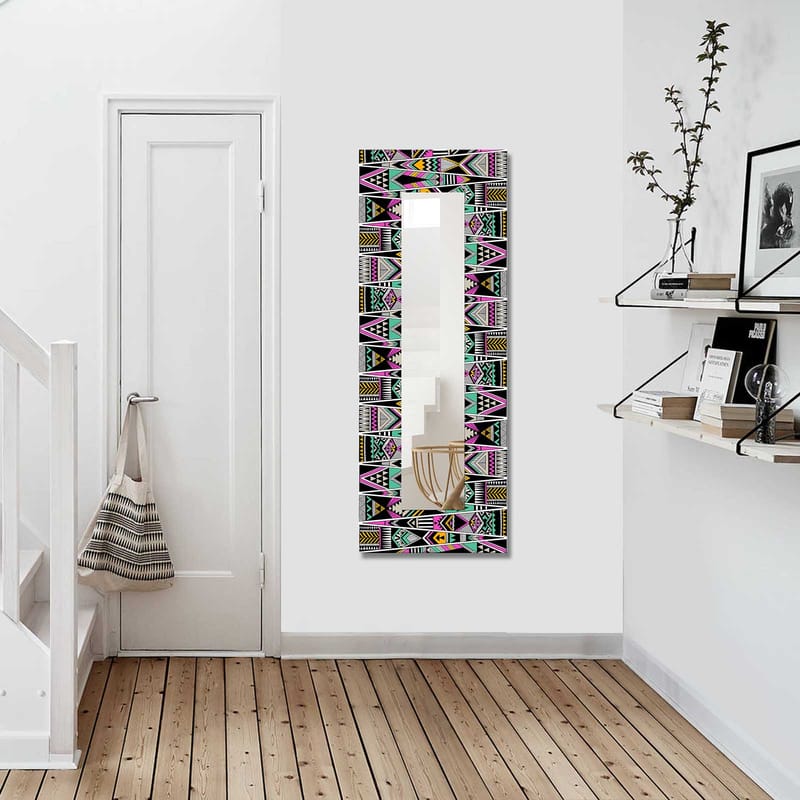 Dekorspegel 40x120 cm - Flerfärgad - Inredning - Spegel - Väggspegel