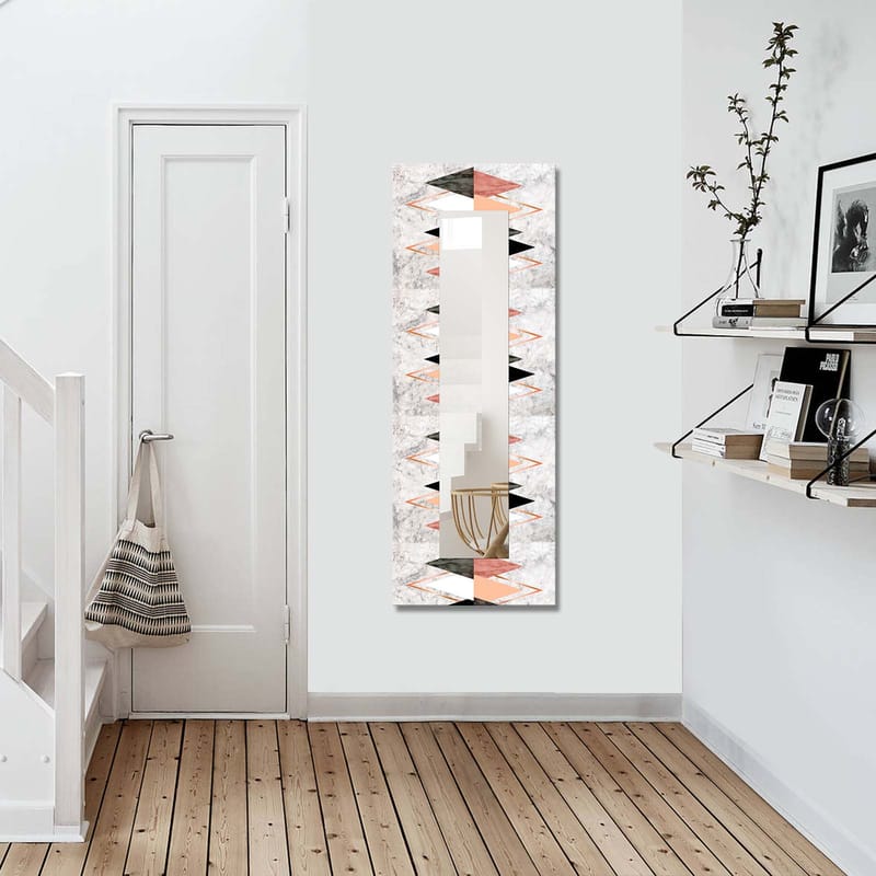 Dekorspegel 40x120 cm - Flerfärgad - Inredning - Spegel - Väggspegel