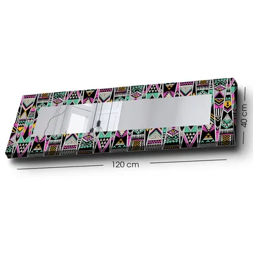 Dekorspegel 40x120 cm - Flerfärgad - Inredning - Spegel - Väggspegel