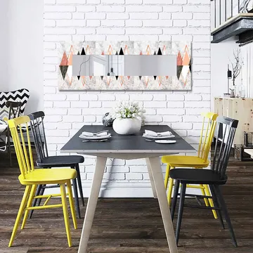 Dekorspegel 40x120 cm - Flerfärgad - Inredning - Spegel - Väggspegel