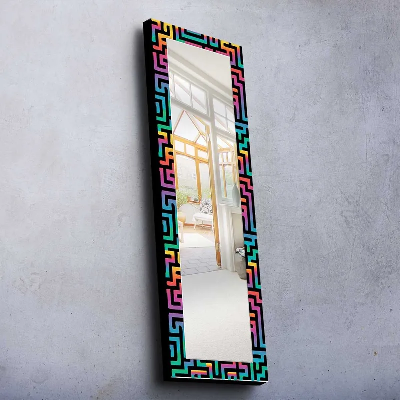 Dekorspegel 40x120 cm, Flerfärgad