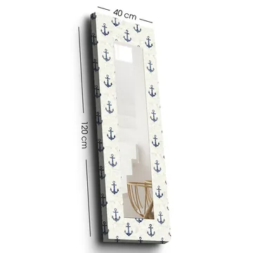 Dekorspegel 40x120 cm - Flerfärgad - Inredning - Spegel - Väggspegel