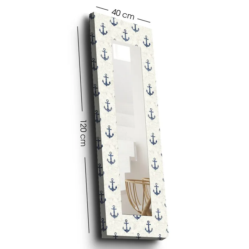 Dekorspegel 40x120 cm, Flerfärgad