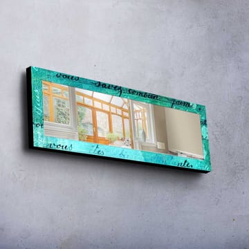 Dekorspegel 40x120 cm - Flerfärgad - Inredning - Spegel - Väggspegel