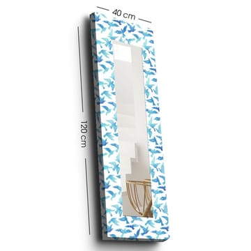 Dekorspegel 40x120 cm - Flerfärgad - Inredning - Spegel - Väggspegel