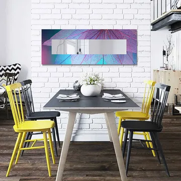 Dekorspegel 40x120 cm - Flerfärgad - Inredning - Spegel - Väggspegel