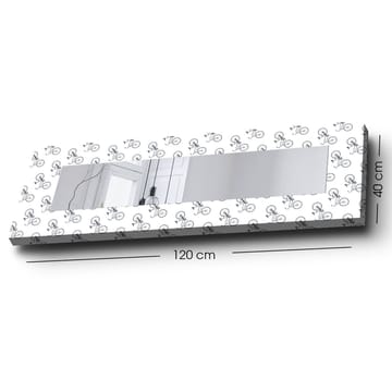 Dekorspegel 40x120 cm - Flerfärgad - Inredning - Spegel - Väggspegel