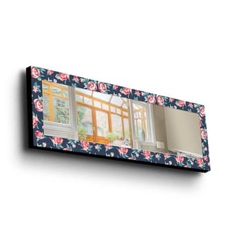 Dekorspegel 40x120 cm - Flerfärgad - Inredning - Spegel - Väggspegel