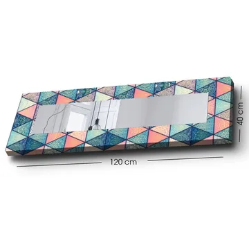 Dekorspegel 40x120 cm - Flerfärgad - Inredning - Spegel - Väggspegel