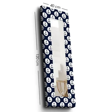 Dekorspegel 40x120 cm - Flerfärgad - Inredning - Spegel - Väggspegel