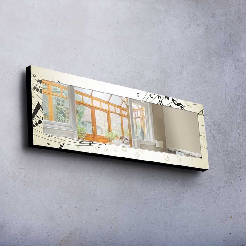 Dekorspegel 40x120 cm - Flerfärgad - Inredning - Spegel - Väggspegel