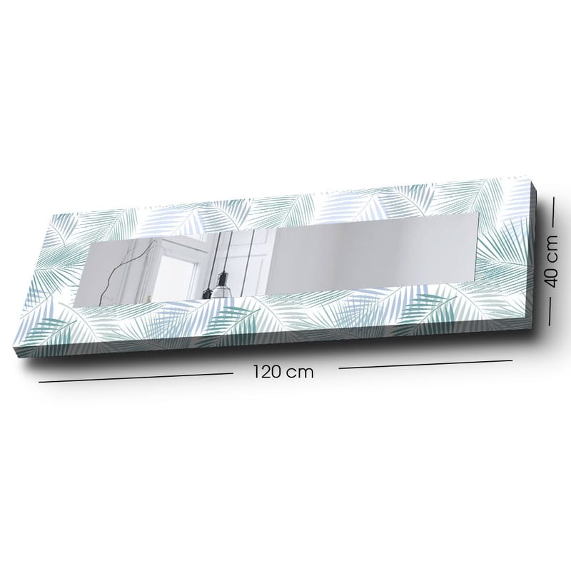 Dekorspegel 40x120 cm - Flerfärgad - Inredning - Spegel - Väggspegel