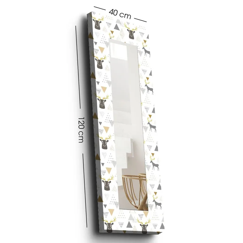 Dekorspegel 40x120 cm, Flerfärgad