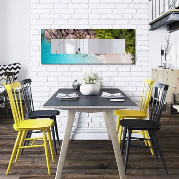 Dekorspegel 40x120 cm - Flerfärgad - Inredning - Spegel - Väggspegel