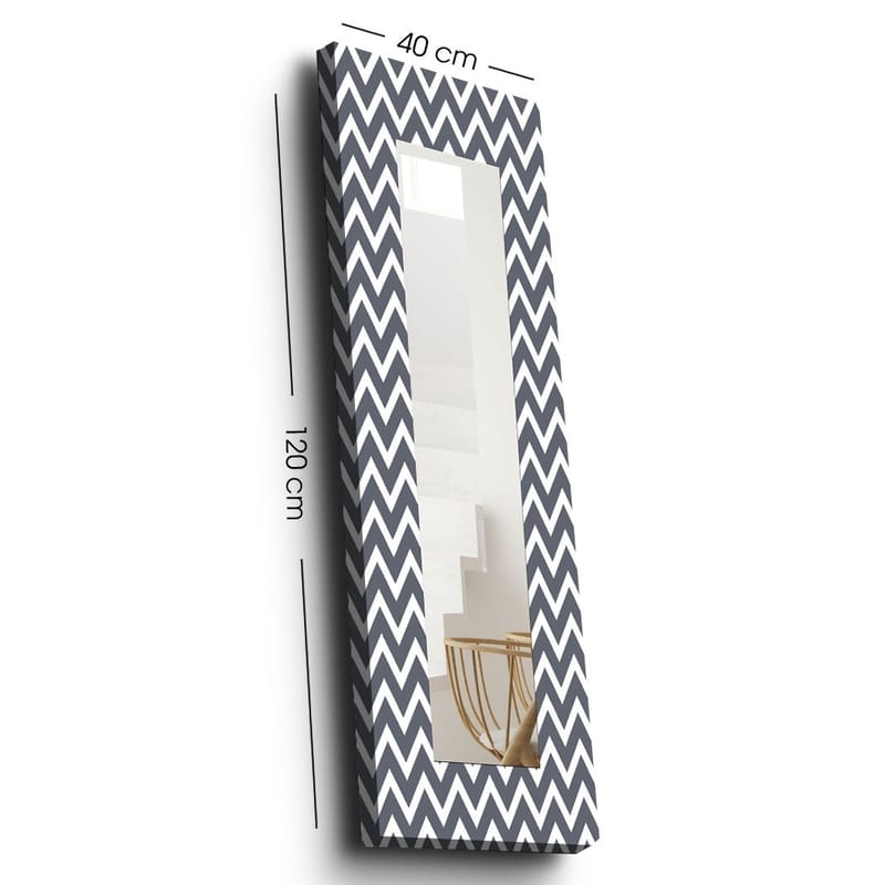 Dekorspegel 40x120 cm - Flerfärgad - Inredning - Spegel - Väggspegel