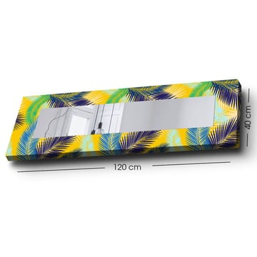 Dekorspegel 40x120 cm - Flerfärgad - Inredning - Spegel - Väggspegel