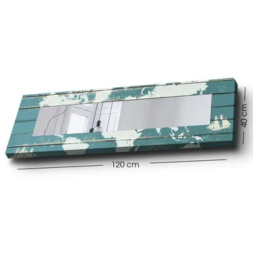 Dekorspegel 40x120 cm - Flerfärgad - Inredning - Spegel - Väggspegel