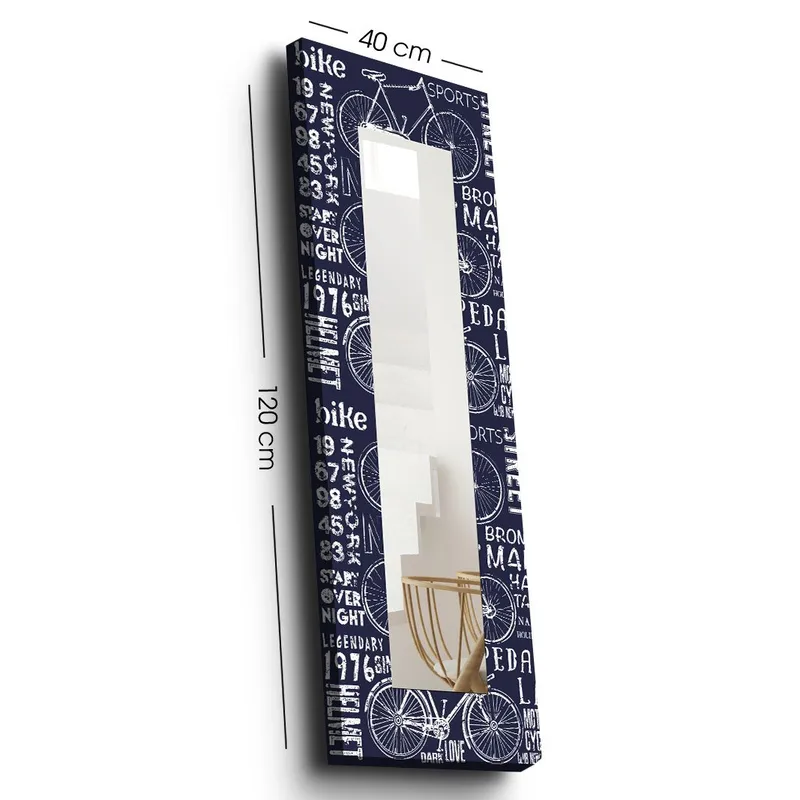 Dekorspegel 40x120 cm, Flerfärgad