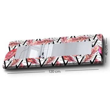 Dekorspegel 40x120 cm - Flerfärgad - Inredning - Spegel - Väggspegel