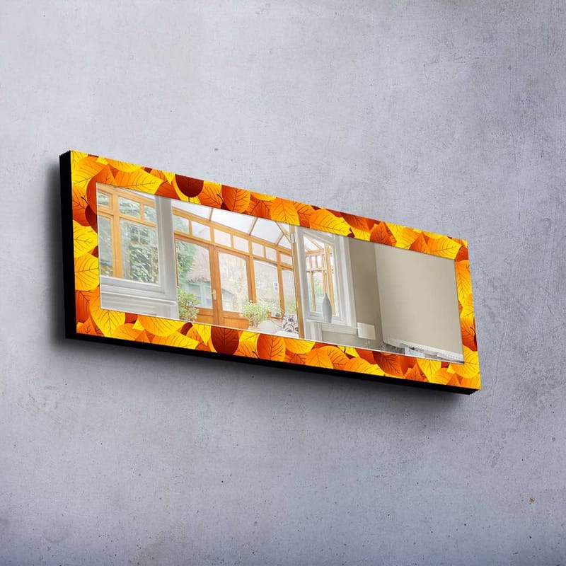 Dekorspegel 40x120 cm - Flerfärgad - Inredning - Spegel - Väggspegel