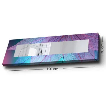 Dekorspegel 40x120 cm - Flerfärgad - Inredning - Spegel - Väggspegel