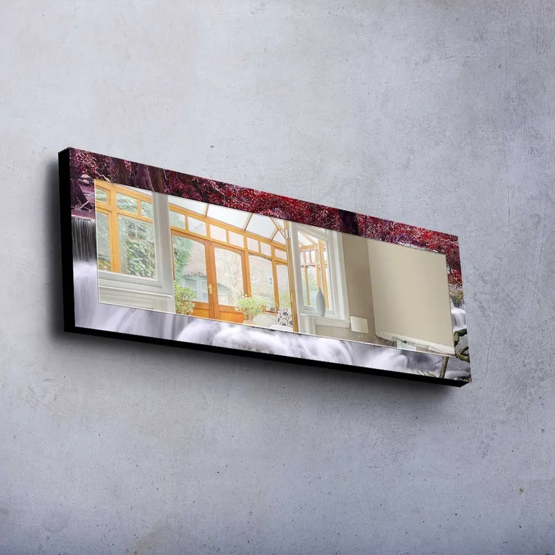 Dekorspegel 40x120 cm - Flerfärgad - Inredning - Spegel - Väggspegel