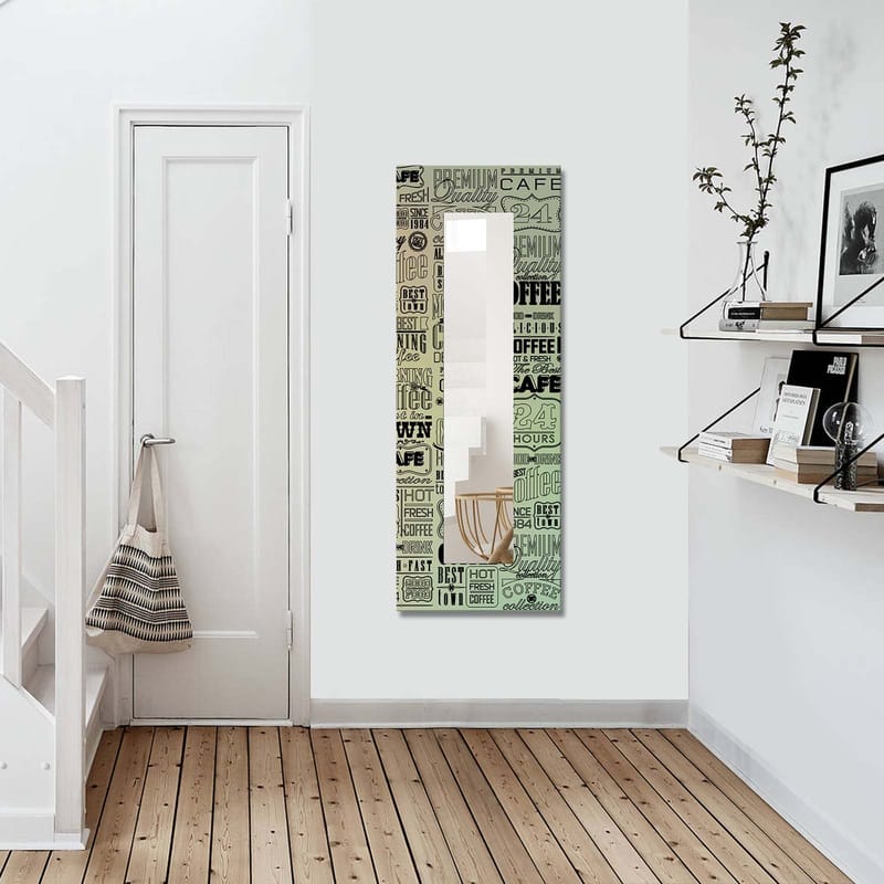 Dekorspegel 40x120 cm - Flerfärgad - Inredning - Spegel - Väggspegel
