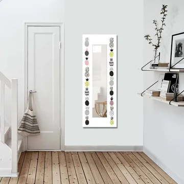 Dekorspegel 40x120 cm - Flerfärgad - Inredning - Spegel - Väggspegel