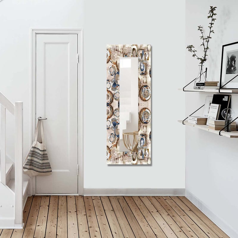 Dekorspegel 40x120 cm - Flerfärgad - Inredning - Spegel - Väggspegel