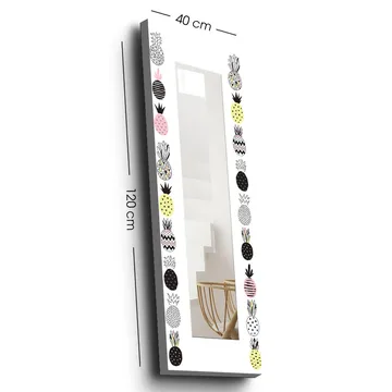 Dekorspegel 40x120 cm - Flerfärgad - Inredning - Spegel - Väggspegel