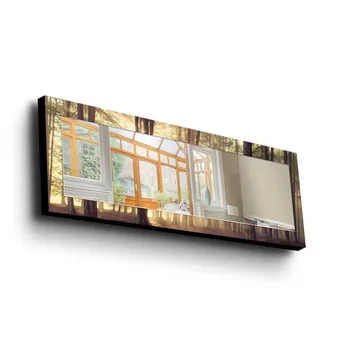 Dekorspegel 40x120 cm - Flerfärgad - Inredning - Spegel - Väggspegel