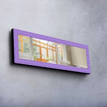Dekorspegel 40x120 cm - Lila - Inredning - Spegel - Väggspegel