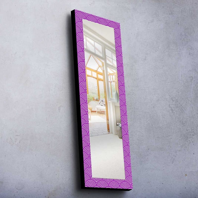 Dekorspegel 40x120 cm, Lila
