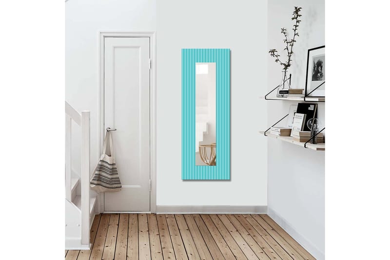 Dekorspegel 40x120 cm - Turkos - Inredning - Spegel - Väggspegel
