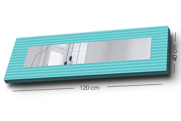 Dekorspegel 40x120 cm - Turkos - Inredning - Spegel - Väggspegel