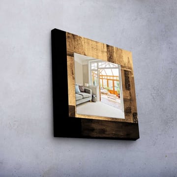 Dekorspegel 50x50 cm - Flerfärgad - Inredning - Spegel - Väggspegel