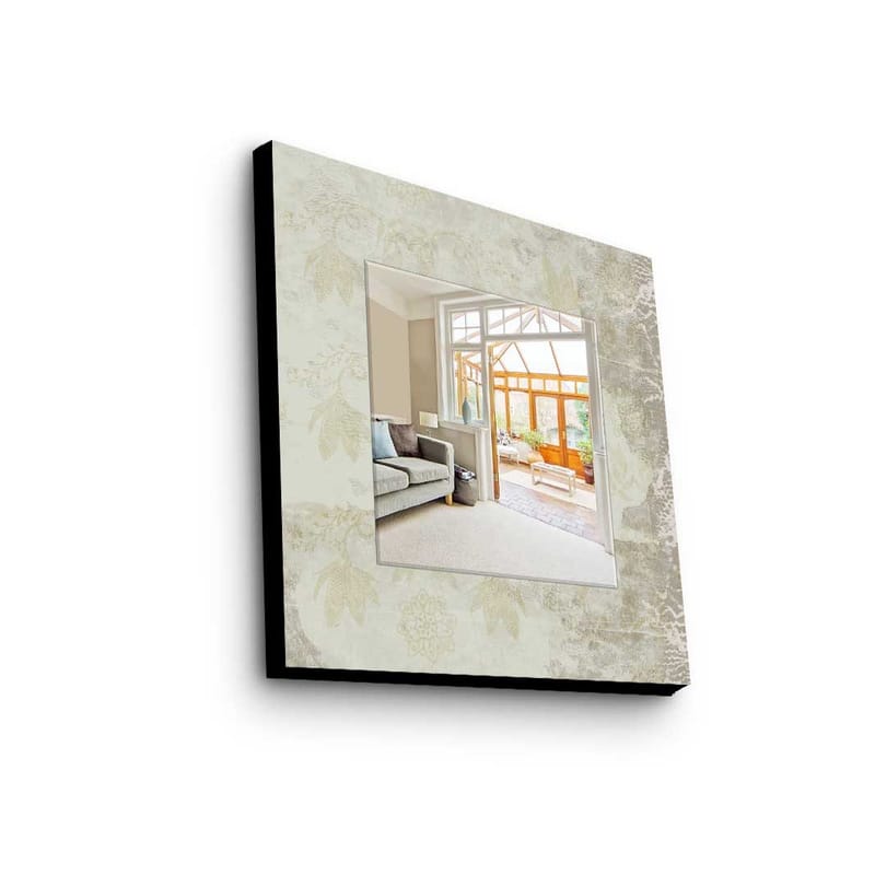 Dekorspegel 50x50 cm, Flerfärgad