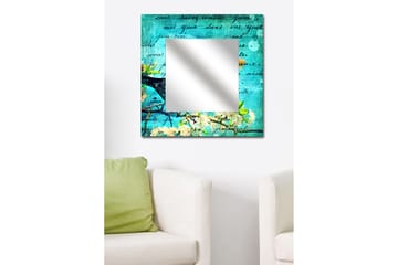 Dekorspegel Krasnaja 50x50 cm Abstract - Plexiglas/Flerfärgad - Inredning - Spegel - Väggspegel