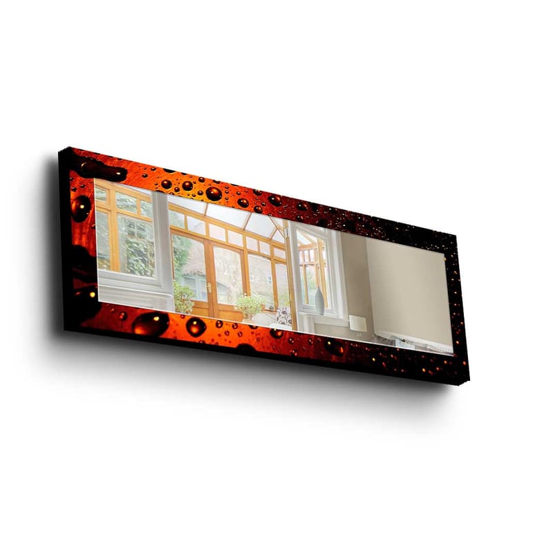 Dekorspegel Kytlym 40x120 cm Christmas - Spegelglas/Tyg/Flerfärgad - Inredning - Spegel - Väggspegel