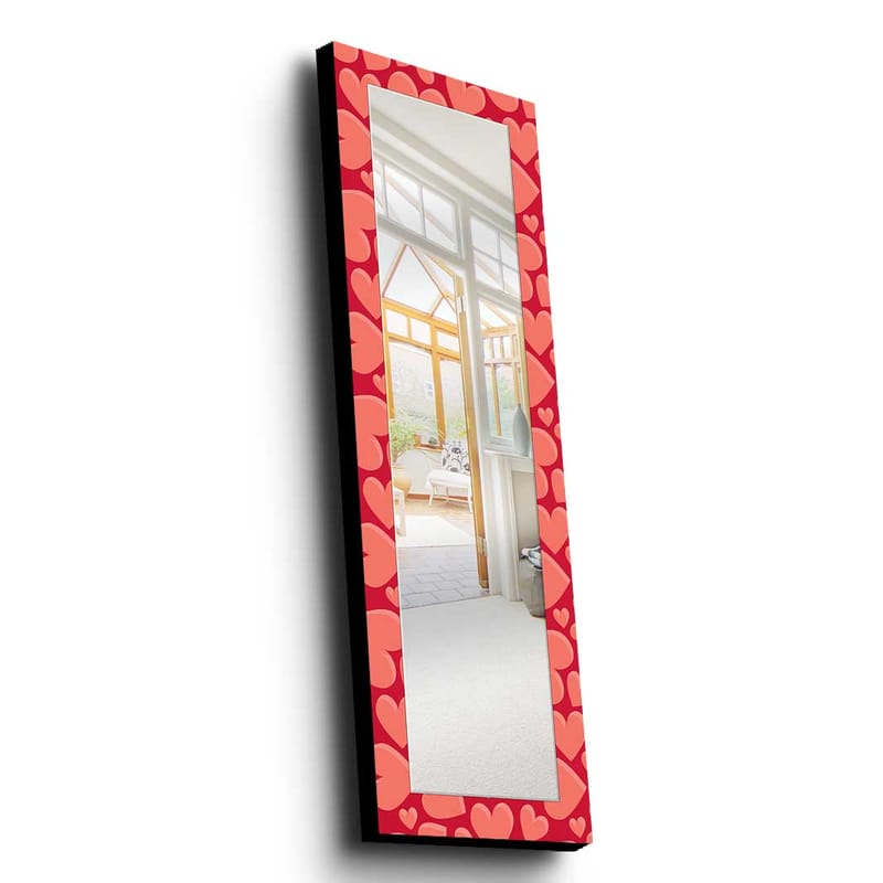 Dekorspegel Kytlym 40x120 cm Christmas - Spegelglas/Tyg/Flerfärgad - Inredning - Spegel - Väggspegel