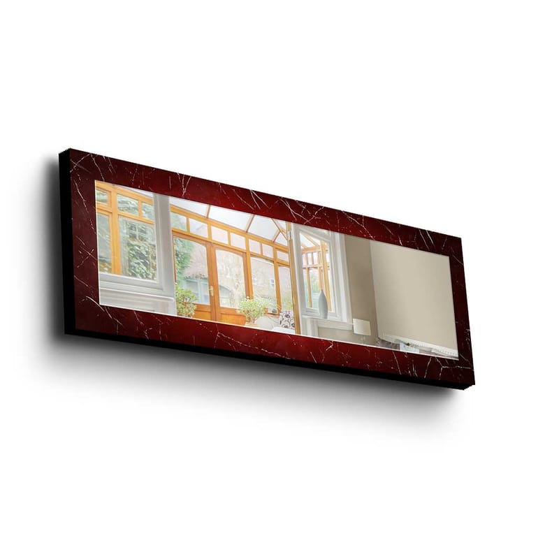 Dekorspegel Kytlym 40x120 cm Christmas - Spegelglas/Tyg/Flerfärgad - Inredning - Spegel - Väggspegel