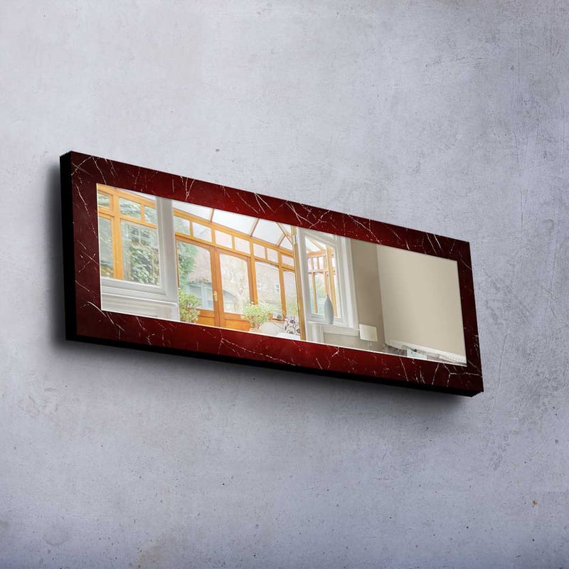 Dekorspegel Kytlym 40x120 cm Christmas - Spegelglas/Tyg/Flerfärgad - Inredning - Spegel - Väggspegel