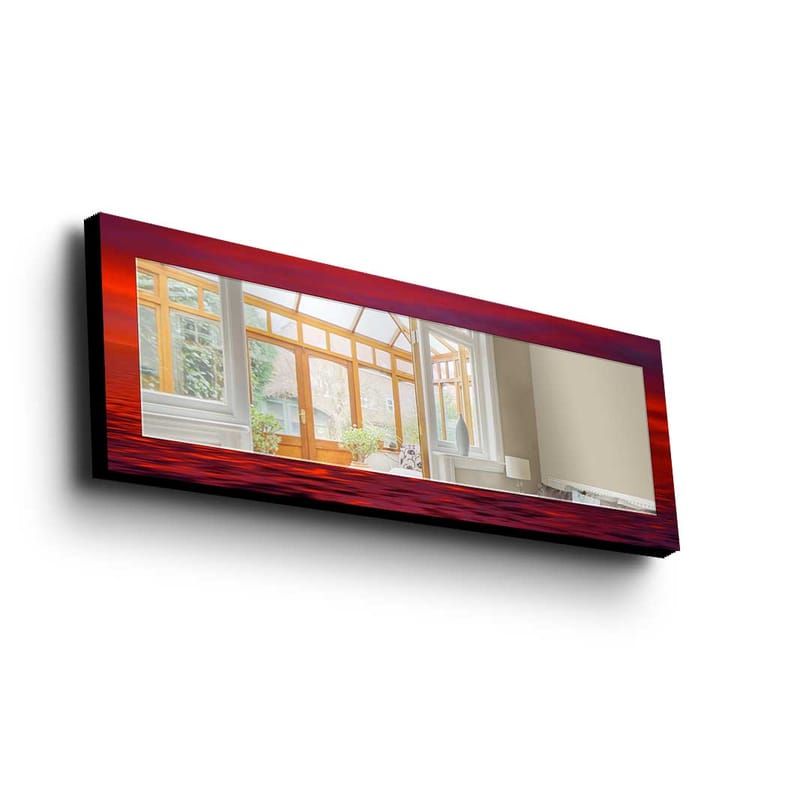 Dekorspegel Kytlym 40x120 cm Christmas - Spegelglas/Tyg/Flerfärgad - Inredning - Spegel - Väggspegel