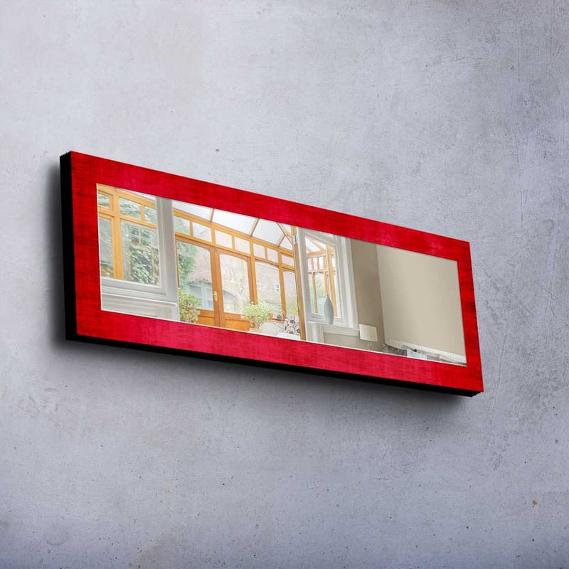 Dekorspegel Kytlym 40x120 cm Christmas - Spegelglas/Tyg/Flerfärgad - Inredning - Spegel - Väggspegel