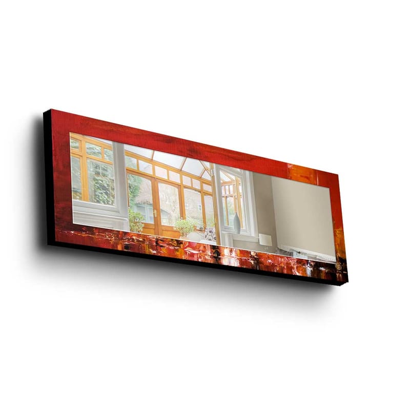 Dekorspegel Kytlym 40x120 cm Christmas - Spegelglas/Tyg/Flerfärgad - Inredning - Spegel - Väggspegel