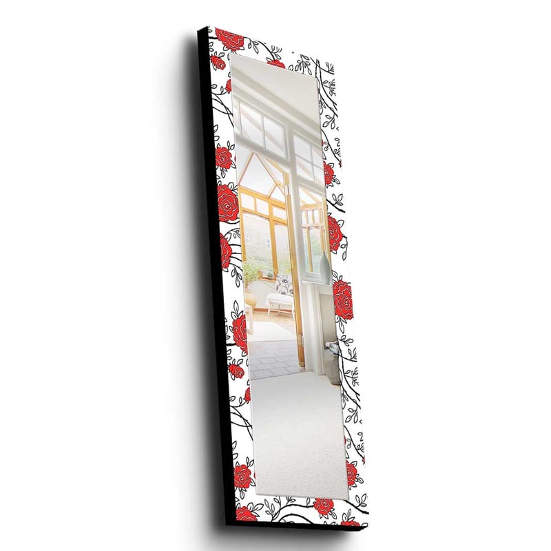 Dekorspegel Kytlym 40x120 cm Christmas - Spegelglas/Tyg/Flerfärgad - Inredning - Spegel - Väggspegel