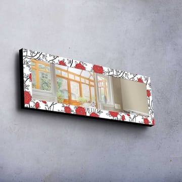 Dekorspegel Kytlym 40x120 cm Christmas - Spegelglas/Tyg/Flerfärgad - Inredning - Spegel - Väggspegel